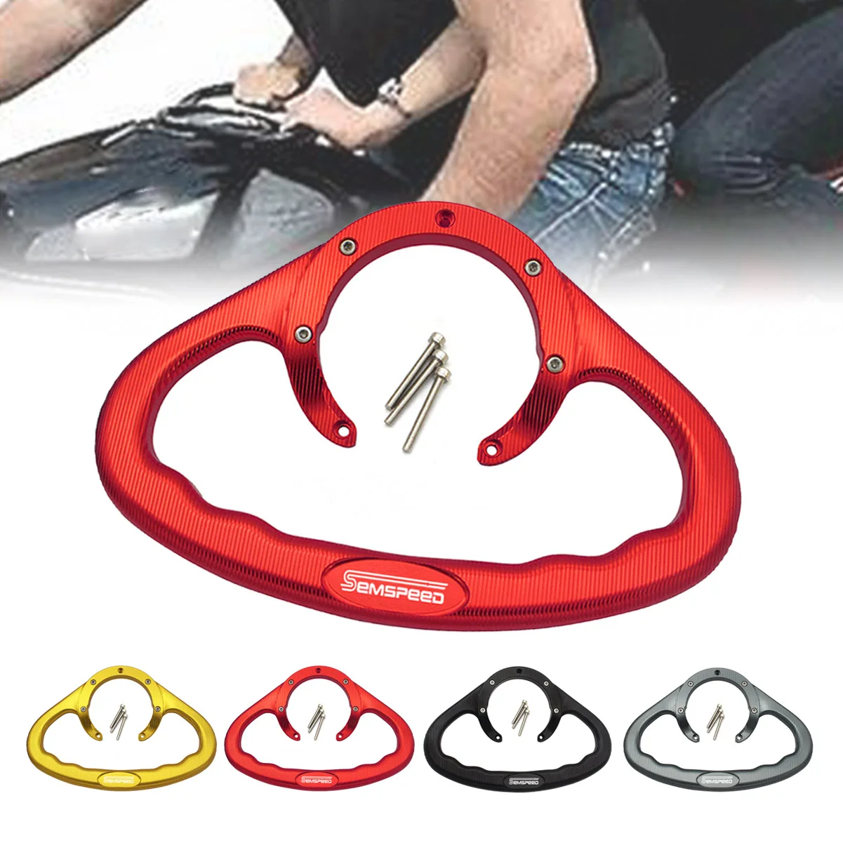 1x мотоциклетные пассажирские рукоятки ручной захват бак подлокотник для Honda CBR600