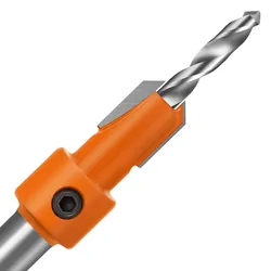 8/10mm Shank Wood hole Drilling Woodworking Countersink Router Drill Bit Screw Extractor Demolition for Wood Milling Cutter