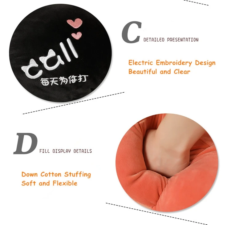 new cute caterpillar plush toy girl holding doll bed sleeping long pillow animal panda deer toy 51inch 130cm (19)