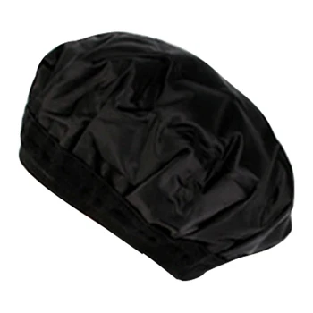 

Deep Conditioning Cold Therapy Hair Treatment Cap Comfort Microwavable Heat Gel Spa Styling Hat For Steaming Home Elastic