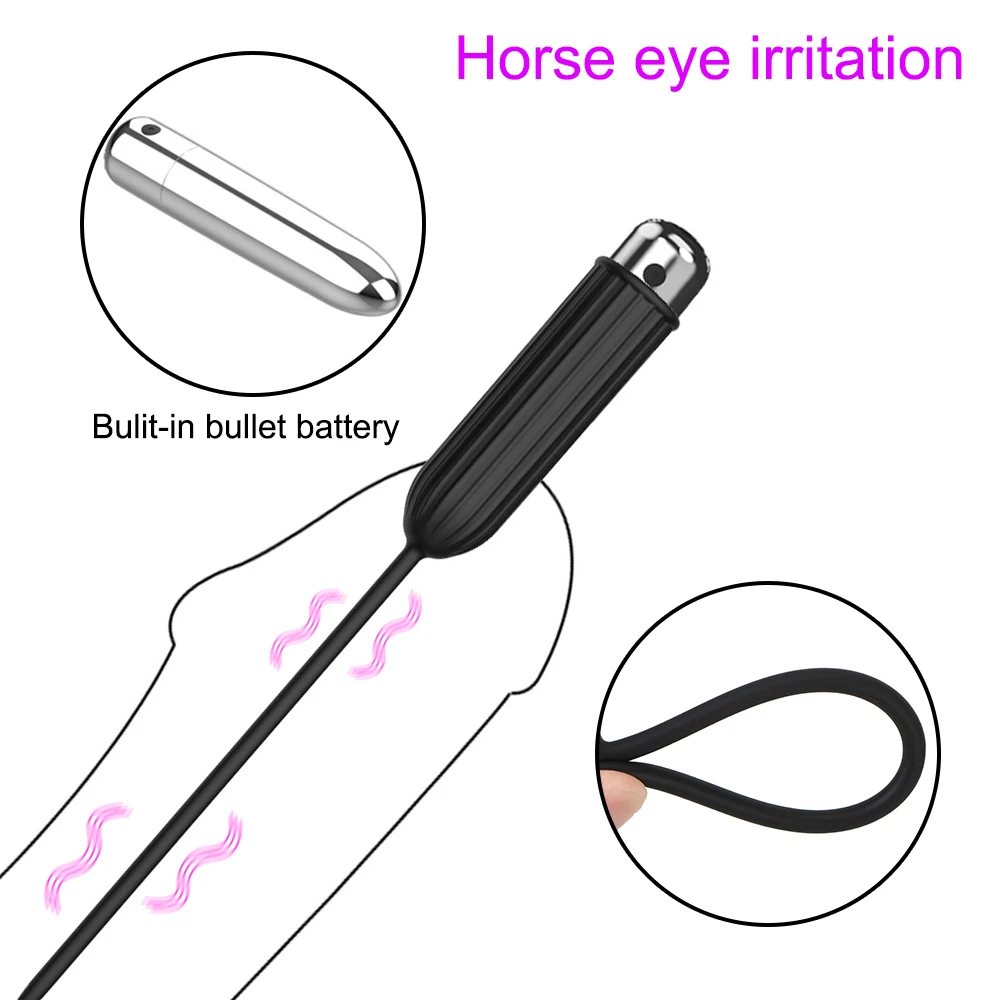 Bullet vibrator och uretral dilatator med 10 frekvenser_voghion.com