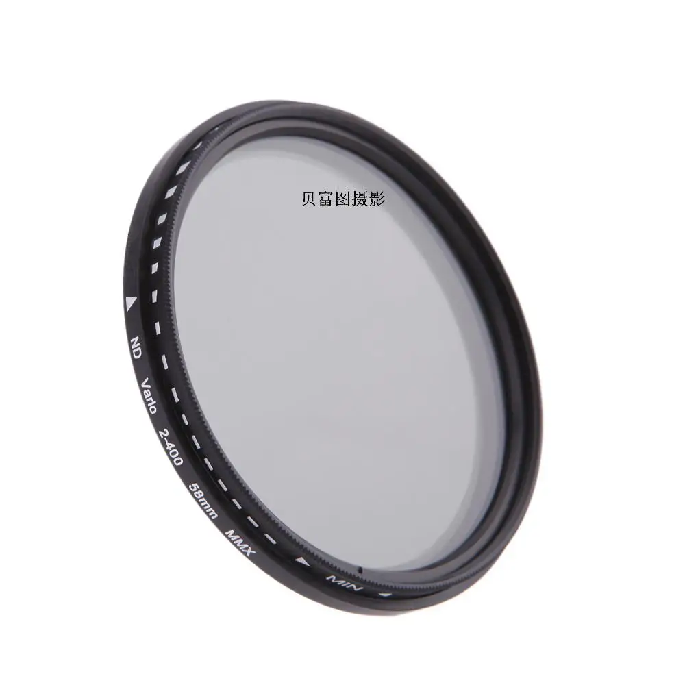 

SLR Adjustable ND2-400 Dimming Medium Gray Density Mirror 37/40.5/52/55/58/62/67/72/77mm