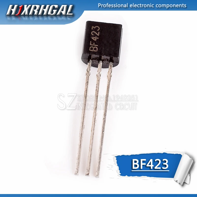 Триодный транзистор BF423 TO 92 423 TO92 1 шт.|Интегральные схемы| |