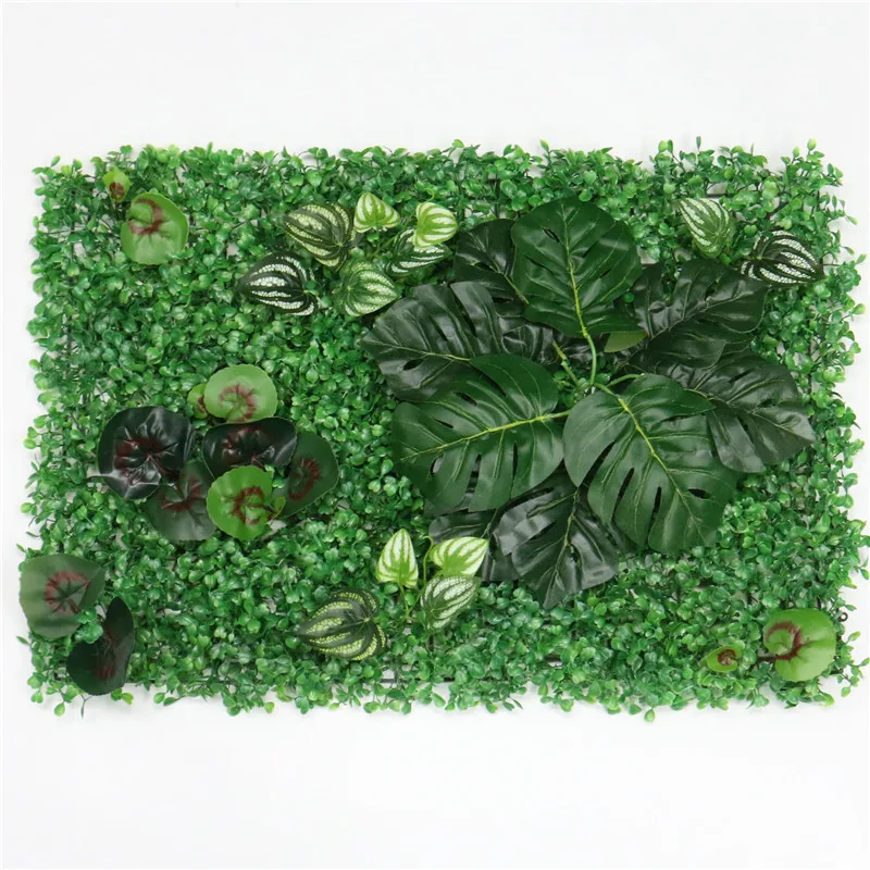Искусственные цветы 40x60 см зеленое искусственное растение газон растение пейзаж стены дома сад украшение на стену искусственная пластиковая трава вечерние свадебные принадлежности - Цвет: A11
