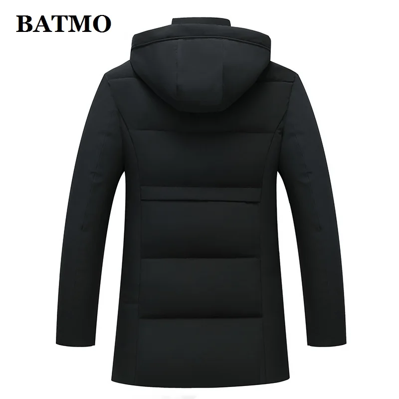 BATMO Новое поступление зимние высококачественные мужские парки с капюшоном, мужские куртки с капюшоном, M1901