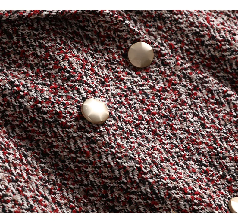 Cabolsa de lã Nova Moda Inverno Senhoras Solto Tamanho Grande Elegante Longa Seção Turndown Colarinho Lazer Manter Quente High-end Topos 7 Cheap Lã e mistura