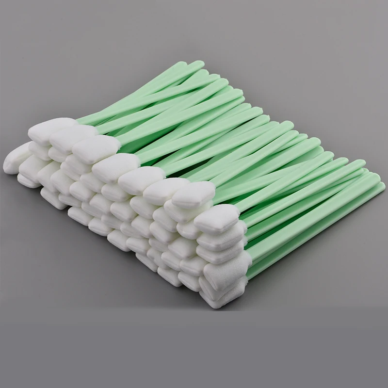 50pcs Solvent Cleaning Swabs Stick for Roland Mimaki Mutoh Epson Printer 50pcs Solvent Cleaning Swabs Stick for Roland Mimaki Mutoh Epson Printer