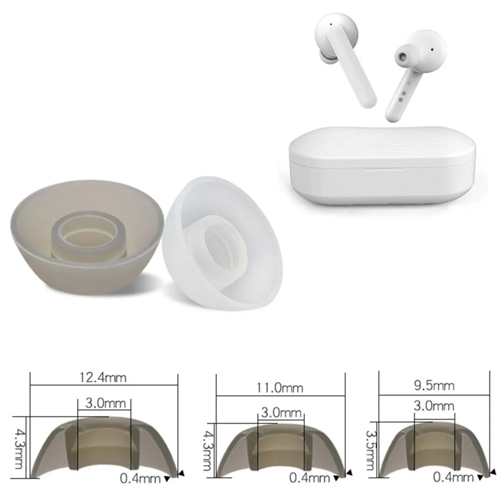 Силиконовые ушные вкладыши для наушников TicPods Free Pro Bluetooth наушники|Аксессуары