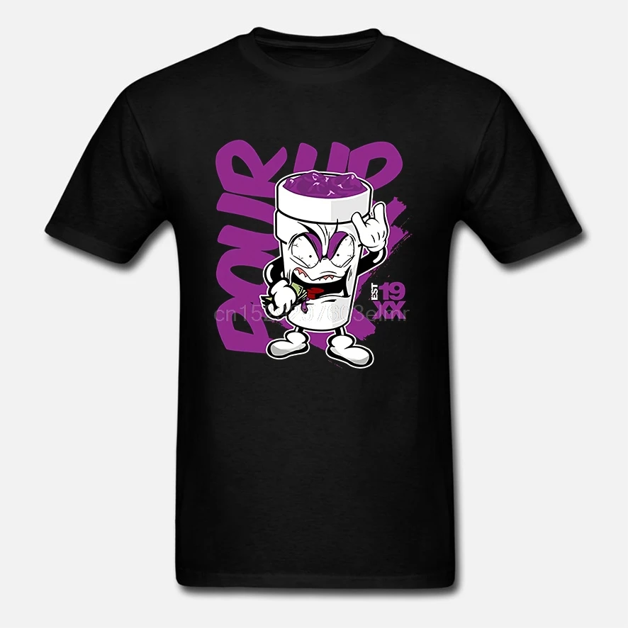 T Shirts Brand Clothing Tops Tees Pour Up Lean Cup Shirt |