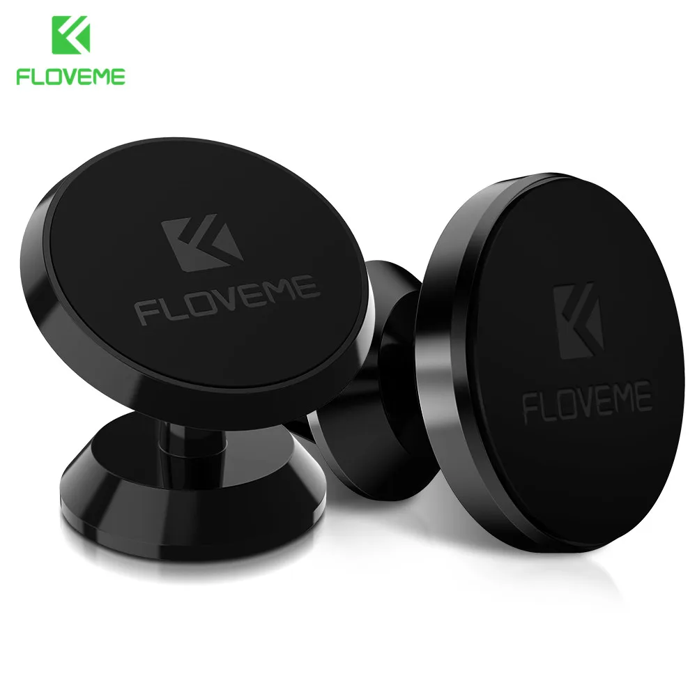 FLOVEME Magnetische Auto Handy Halter 360 Grad Luft Steckdose Montieren Stehen Inhaber Unterstützun