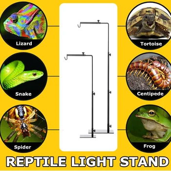 

Fixture-Lamp-Holder Reptile Heat Lamps Base Clip Clamp Holder Habitat Lighting Holder Adjustable Tortoise Table Heat Lamp Fixtur