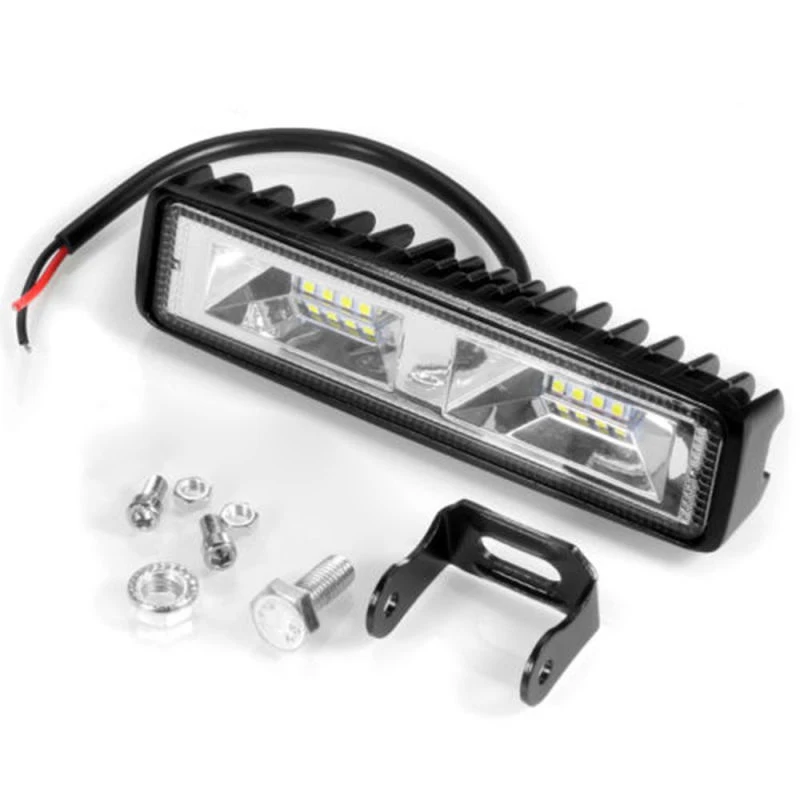 2 шт./компл. 18W 12V 16LED автомобиля рабочий светильник бар пятно луча дальнего света Противотуманные фары для внедорожника внедорожных автомобилей головной светильник тумана светильник автомобильный светильник