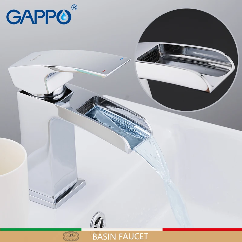 GAPPO смесители для раковины водопад кран для раковины ванной кран для раковины смеситель для раковины Смеситель кран для холодной и горячей воды