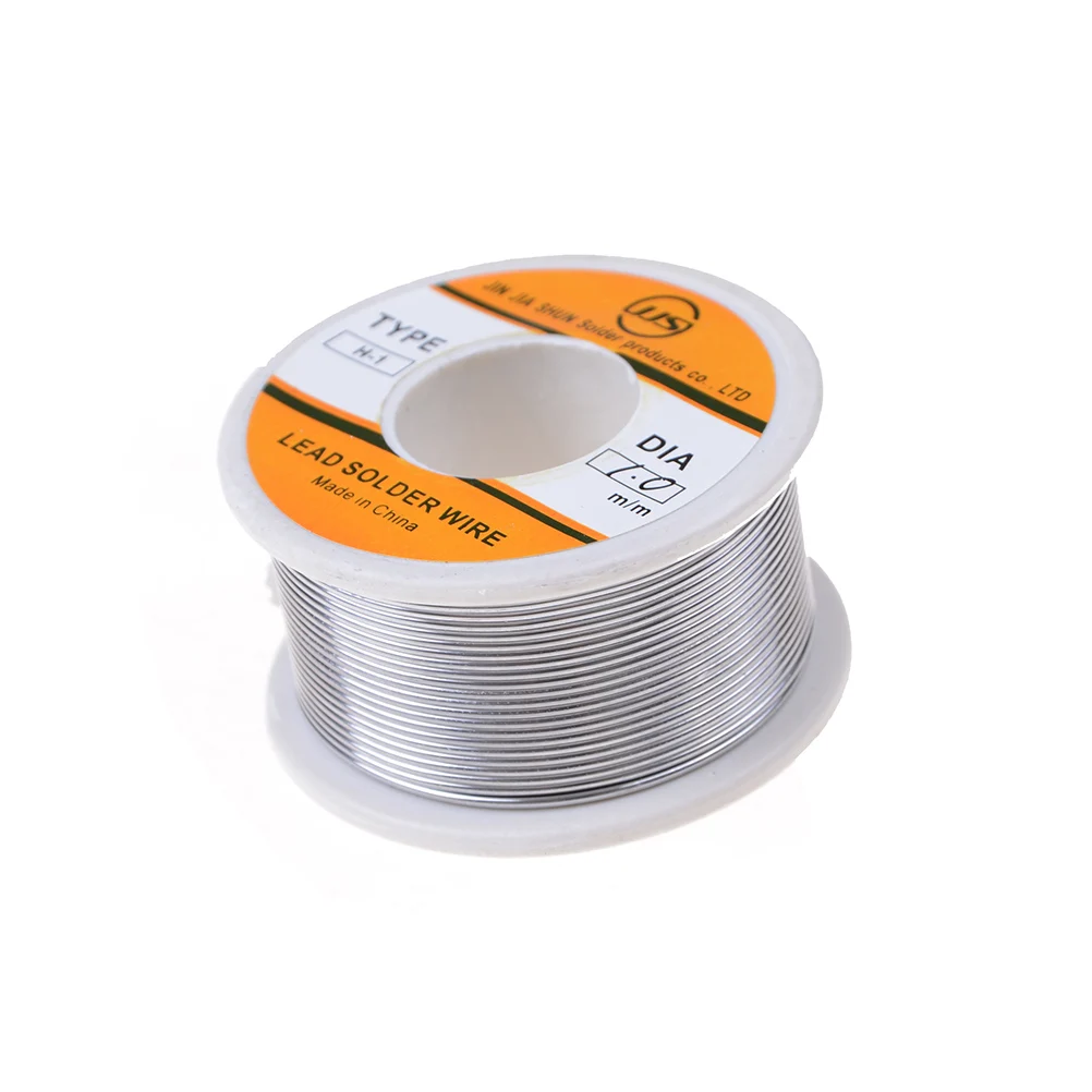 63/37 1mm Tin Lead Rosin Core Solder Flux Soldering Welding Iron Wire Reel 100g