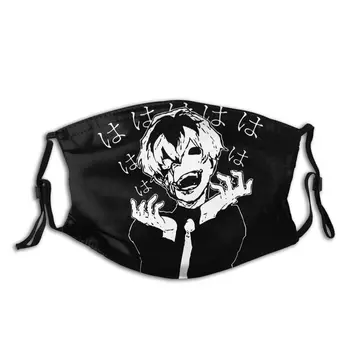 

Laughing Ghoul Tokyo Ghoul Reusable Face Mask Anti Bacterial Dust Mask With Filters Protection Mask Respirator Mouth Muffle