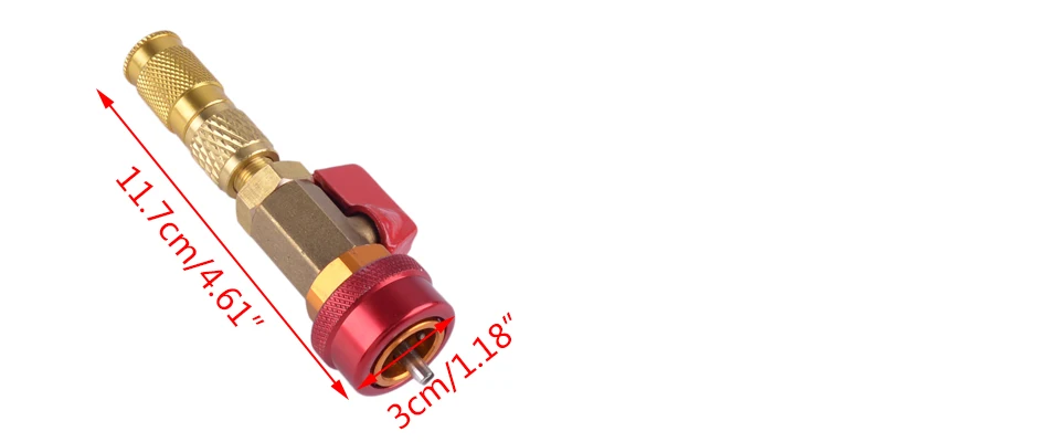 DWCX R134 кондиционер клапан ядро быстрый удаления установщик высокого низкого давления инструмент R12 Металл подходит для различных клапанов сердечника