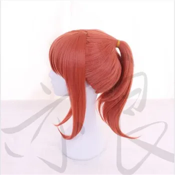 

Miss Kobayashi's Dragon Maid Orange Red Pony Tail Cosplay Hair Wig