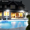 Solar Lights Outdoor Motion Sensor 158LEDs IP65 Waterproof Super Bright Solar Wireless Wall Lamp with 3Modes and 8Wide Angle 6