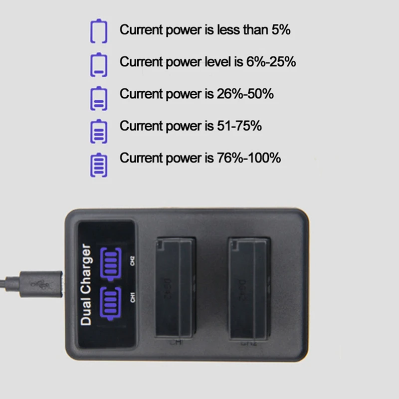 Для Fz100 Usb зарядное устройство с двумя портами ЖК-дисплей Быстрая Зарядка батарея для цифровой камеры зарядное устройство для sony A7Iii A9 A7Riii