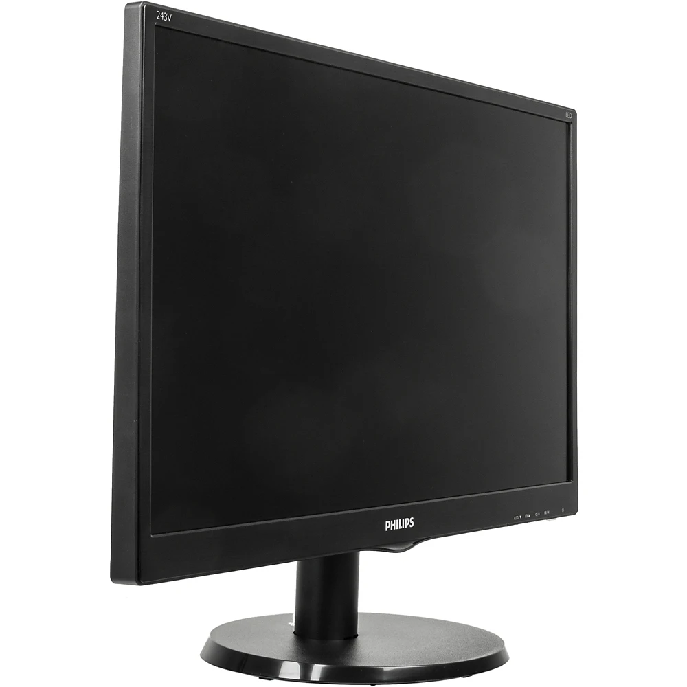Монитор PHILIPS 243V5QHSBA(00/01) 23.6", черный