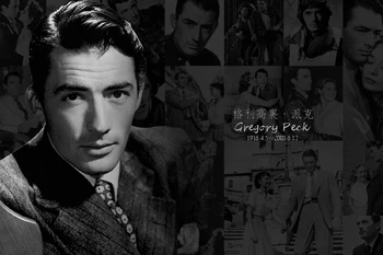 

Gregory Peck Roman Holiday 12pcs Delicate Classical Retro Black And White Vintage Postcard Gift With Extra-thick Texture
