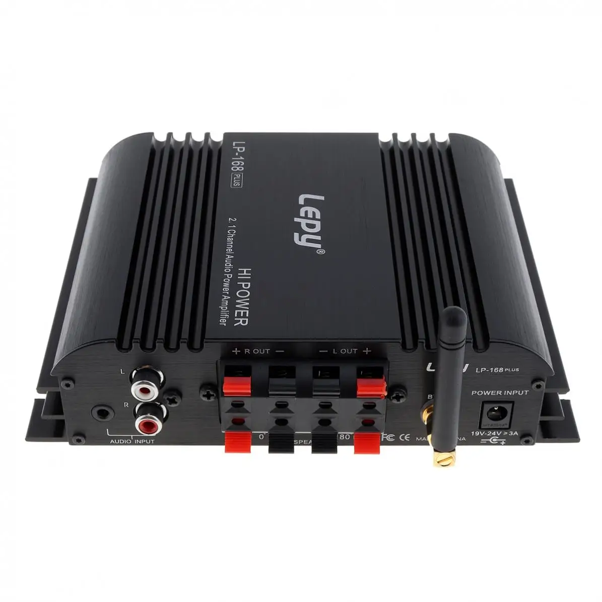 LP-168S Hi-Fi стерео USB Bluetooth автомобильный аудио усилитель поддержка EDR Bluetooth 2,1 канал/сабвуфер/пульт дистанционного управления и адаптер питания