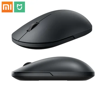 

origianl Xiao mi sem fio mouse 2 jogo portátil 1000dpi 2.4 ghz wifi ligação do mouse óptico para macbook notebook portátil mouse