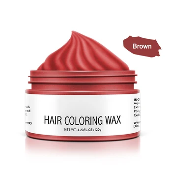 

Semi-Permanent Hair Color Wax Disposable Colored Hair Mud Hair Balm Unisex LDO99