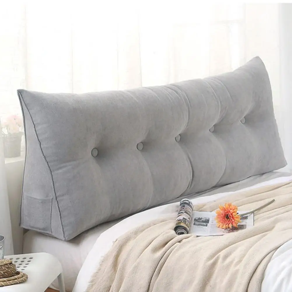 long triangle pillow