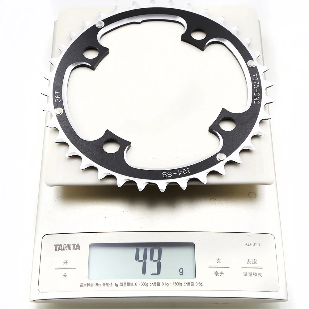 Новинка 2020 черное кольцо Driveline 36T BCD 104 мм 49g MTB|mtb chainring|104mm chainring36t chainring |