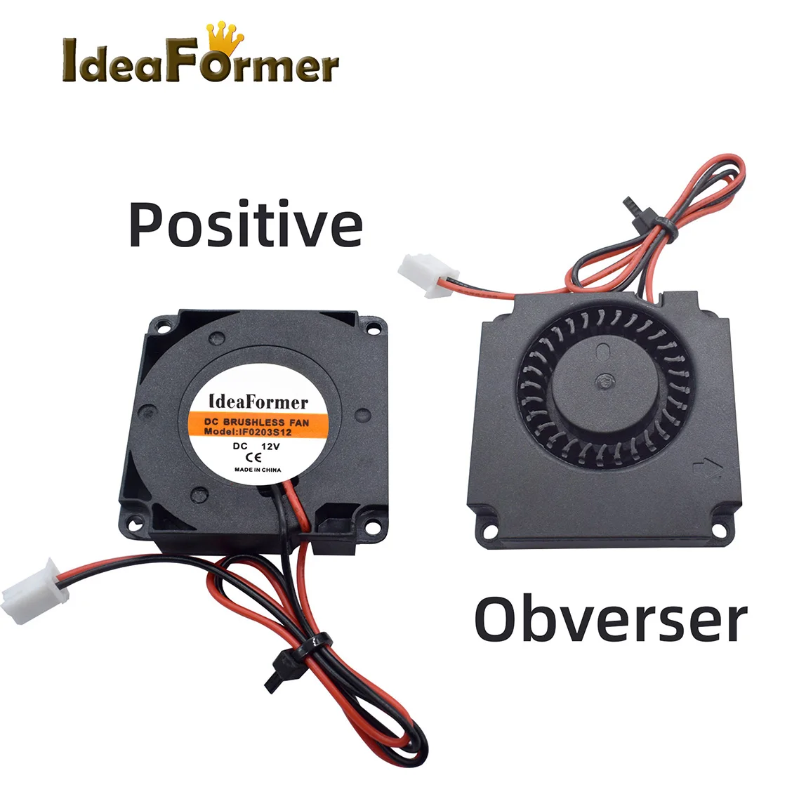 1 Pc 3D Printer 4010 Blower Fan With Ball Bearing or Oil bearing 4010 40mmX40mmX10mm 12V/24V Turbo Blower Fan Radiator