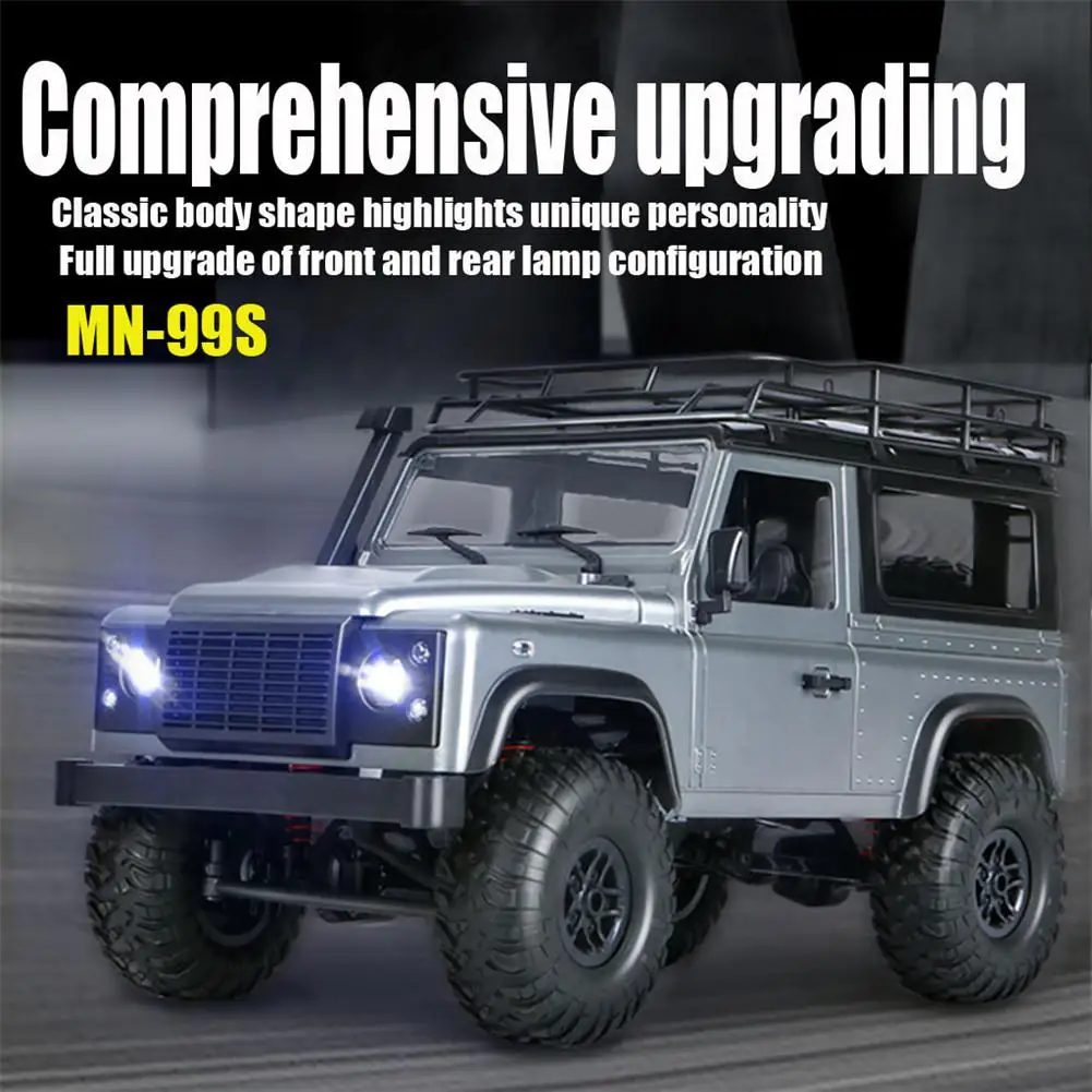 

Kuulee MN 99s 2.4G 1/12 4WD RTR Crawler RC Car Off-Road Buggy For Land Rover Vehicle Model