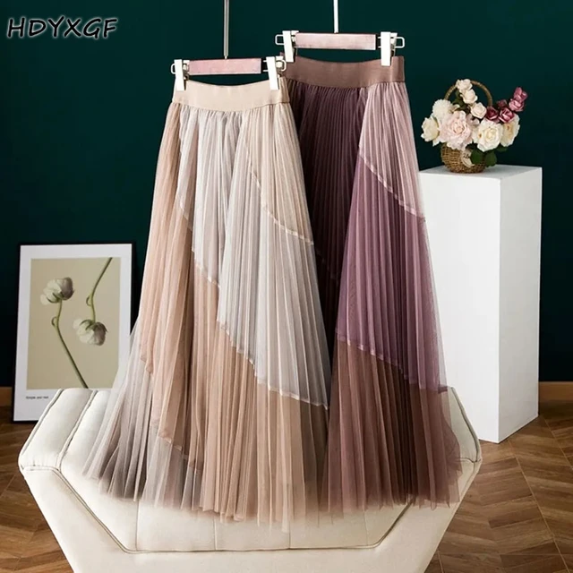 Spring Into Style with the New Spring Mesh Skirts