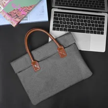 Sky Cross Border Europe And America Business Casual for Apple Nylon Document MacBook Hand Computer Bag New Style