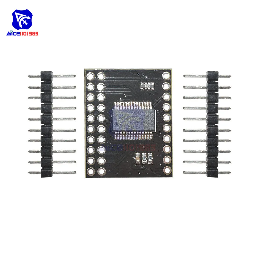 

diymore MCP23017 Bidirectional 16-Bit I/O Expander with I2C IIC Serial Interface Module