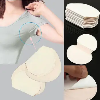 

20Pcs Armpits Sweat Pads For Underarm Gasket Sweat Disposable 10pair Linings Stickers For Armpits Absorbing Anti Sweat Pads A6M1