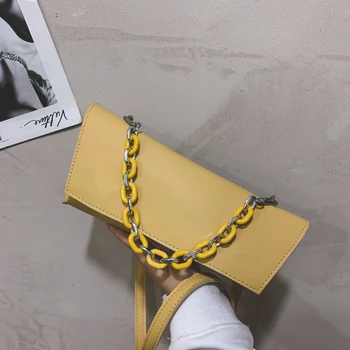 

Luxury Handbags Women Bags Designer PU Leather Crossbody Bags for Women Chains Envelope Packages for Girls Evening Clutch Bags