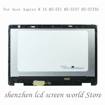 

15.6'' LCD TouchScreen Digitizer Assembly with Bezel For Acer Aspire R15 R5-571T-59DC 571T-78EN 571TG-78G8 571TG-71N9