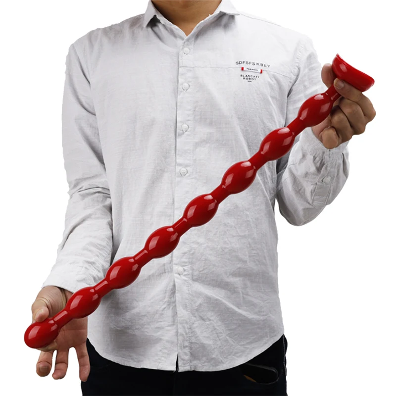 50 см Длинная женская мастурбация Анальная пробка мягкий мяч секс