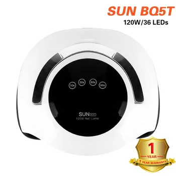 

Lamp For Nails SUN BQ5T UV LED Nail Dryer 120W Ice Lamp For Manicure Gel Nail Polish Machine Lamp Drying Lamp For Gel Varnish