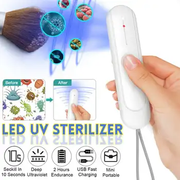 

Portable UV Bactericidal Lamp Pet Disinfection Ozone Sterilizer Light Home Kill Mite Sterilization Ultraviolet Tube for home tra