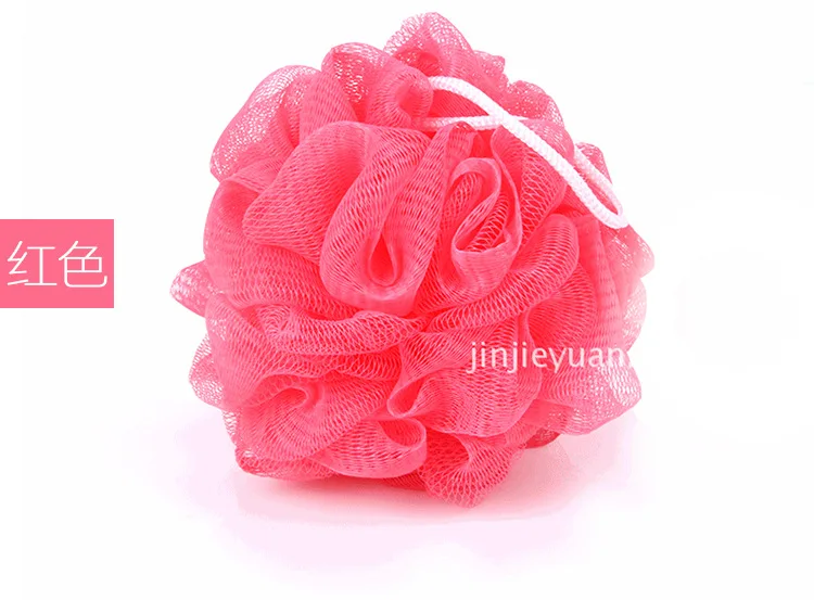 Напрямую от производителя мяч для ванной большого размера монохромный Loofah супер мягкий 20 грамм сетчатая губка натирание полотенце полезный продукт