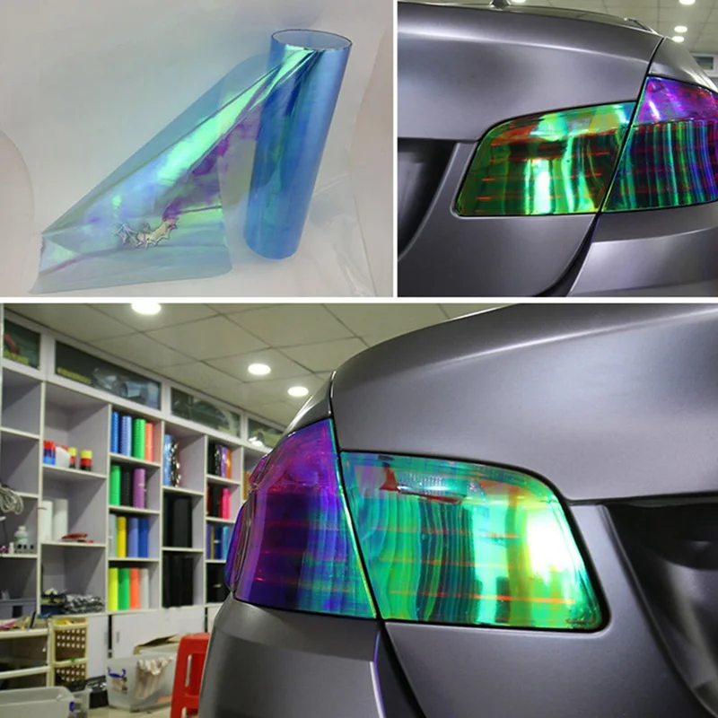 

Car Styling Headlight Taillight Vinyl Tint Color Changing Film Fog Light Lamp Sticker Car Accessories 30x60cm