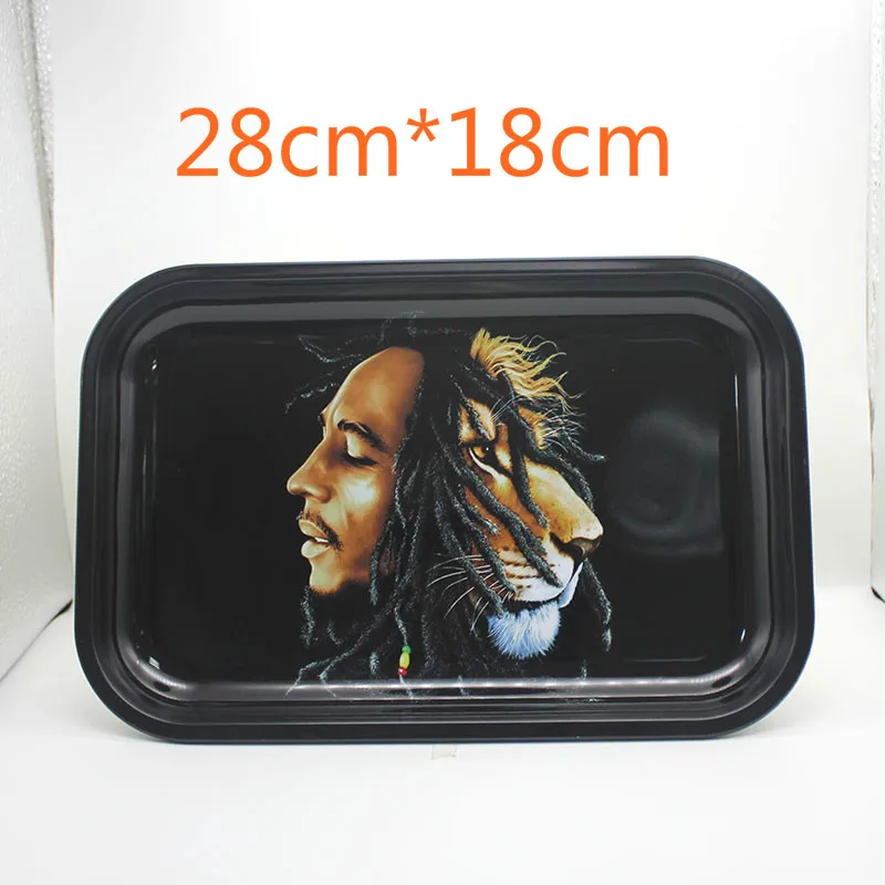 

28cm*18cm Rolling Tray Rolling Papers Cigarette Smoke Smoking Accessories Tool Tobacco Storage Plate Discs for Herb Grinder C148