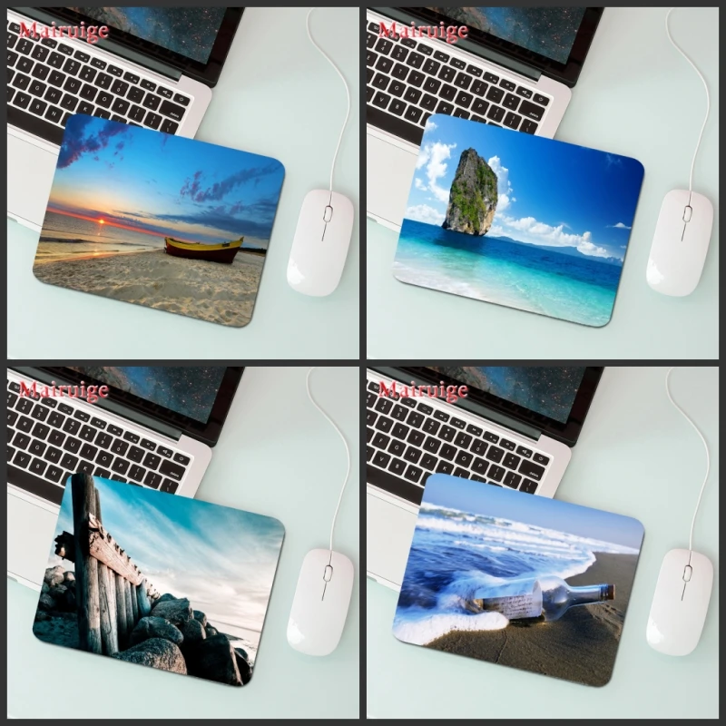Mairuige big promotion laptop mouse pad beautiful sea view small size 180 * 220 2mm | Компьютеры и офис