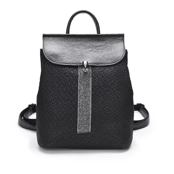 

MIWIND Women Backpack Genuine Leather ather Backpacks Softback Bags Brand Name Bag Casual Backpacks Girls Backpack LSJ170