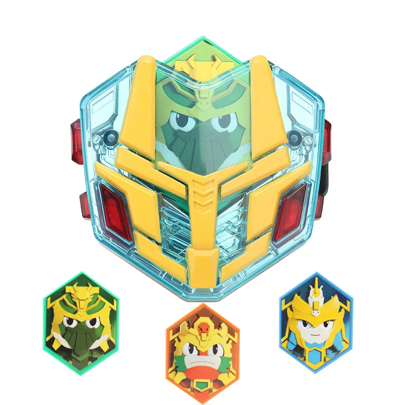 

Heroines Three Kingdoms Shapeshifting Robot Sincere Dream Legend Emperor Hero Card Toy Gold Edition Summon Device Guan Yu