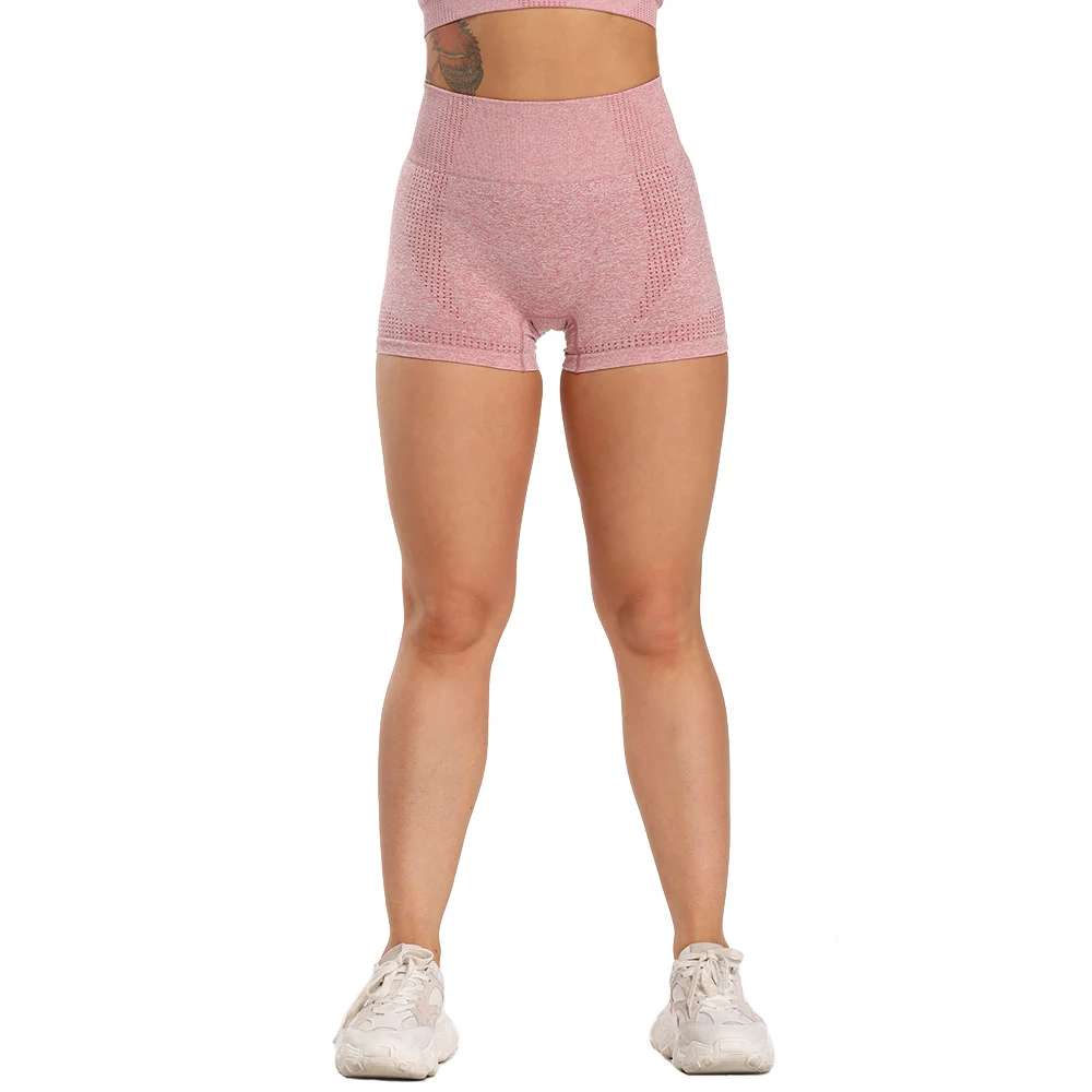 High Waist Energy Seamless Yoga Shorts Fitness Workout Clothing Push Up Hip Gym Shorts Sports Running Women Gym Leggings