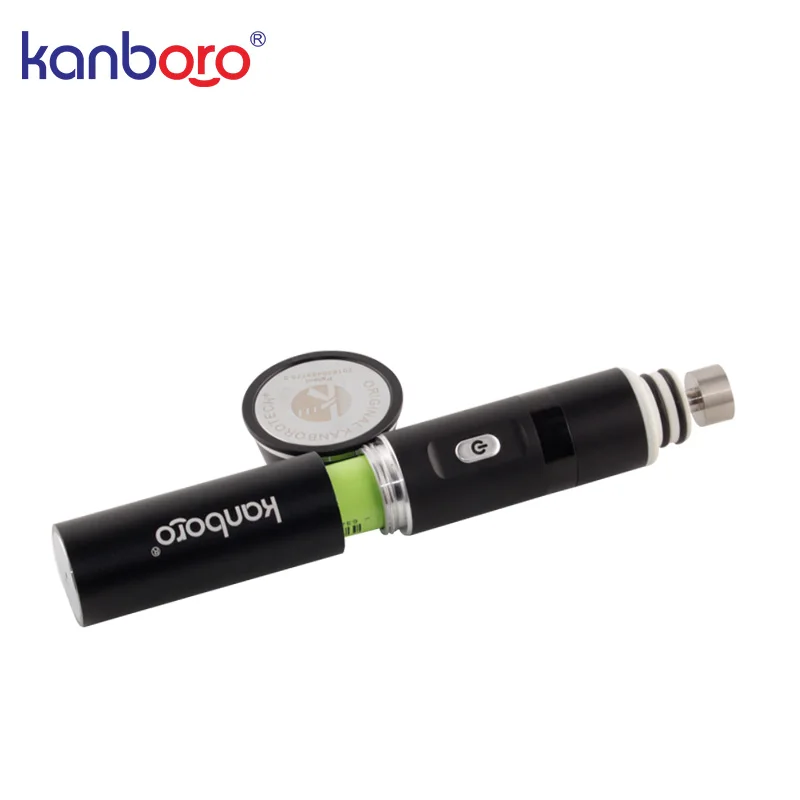 Kanboro eCube мастер V2 Электрический Dab Rig TC Enail комплект с светодиодный Экран Титан