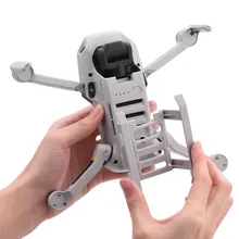 الإفراج السريع الهبوط أطقم ل DJI Mavic طائرة صغيرة بدون طيار الارتفاع موسع طويل الساق حامي القدمين حامل Gimbal الحرس التبعي(China)